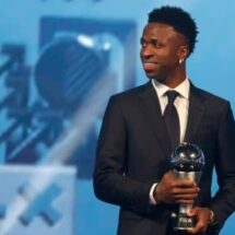 VINÍCIUS JÚNIOR LOGRA HISTÓRICO RECONOCIMIENTO EN LOS PREMIOS THE BEST 2024
