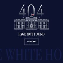 CIERRAN PÁGINA Y REDES SOCIALES DE LA CASA BLANCA EN ESPAÑOL