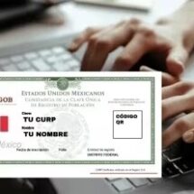 CURP SE TRANSFORMA: AHORA SERÁ UN CERTIFICADO CON FOTO Y HUELLAS DACTILARES