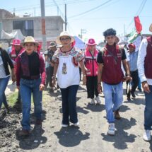 EN LA BÚSQUEDA DE LA PAZ NO DEBEN DISTINGUIRSE COLORES, PARTIDOS O GRUPOS POLÍTICOS, SEÑALA ESTHELA DAMIÁN