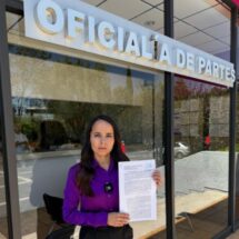 OLIVIA AGUIRRE DENUNCIA VIOLENCIA POLÍTICA DE GÉNERO ANTE EL INE