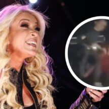 YURI SUFRE APARATOSA CAÍDA EN CONCIERTO DE TAMPICO