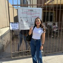 A PRIMERA HORA VOTÓ LA DRA. OLIVIA AGUIRRE EN JORNADA HISTÓRICA POR LA RENOVACIÓN DEL PODER JUDICIAL