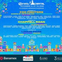 FOO FIGHTERS, LINKIN PARK Y CHAPPELL ROAN ENCABEZAN EL CORONA CAPITAL 2025
