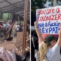 SACRIFICAR UN GRINGO: VIOLENCIA Y XENOFOBIA EMPAÑAN PROTESTA ANTIGENTRIFICACIÓN EN CDMX