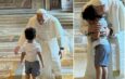 EL ABRAZO DE UN NIÑO ROMPIÓ CON TODO EL PROTOCOLO EN EL VATICANO