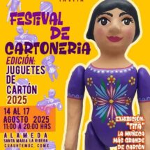 JUGUETES GIGANTES INVADIRÁN SANTA MARÍA LA RIBERA EN CDMX