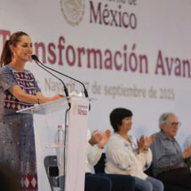 Sheinbaum cierra gira en Nayarit con mensaje de fuerza social