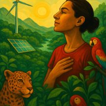 Claudia Sheinbaum y la Selva Maya: un futuro solarpunk en construcción