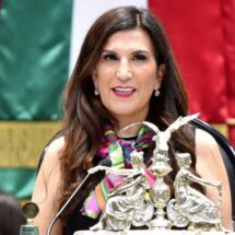 Kenia López Rabadán asume la presidencia de la Cámara de Diputados en un hecho histórico para el Congreso