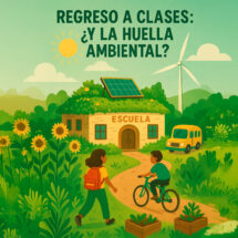 Regreso a clases: ¿y la huella ambiental? Un futuro educativo desde la mirada solarpunk