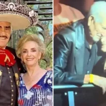¿Nuevo galán? Doña Cuquita viuda de Vicente Fernández se deja ver en el concierto de ‘El Potrillo’