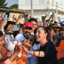 CLAUDIA SHEINBAUM INAUGURA ESTACIONES DE LA LÍNEA K DEL TREN INTEROCEÁNICO