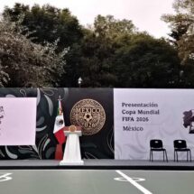 Sheinbaum presenta Mundial 2026 en Los Pinos ante 5.5 millones de visitantes esperados