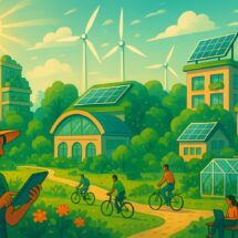 Evitar la economía tecno-feudal: una visión solarpunk para un futuro más justo