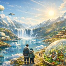 Groenlandia: imaginar el futuro correcto desde una visión solarpunk
