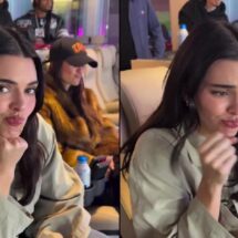 Kendall Jenner reacciona con baile incómodo al show de su ex Bad Bunny en el Super Bowl 2026