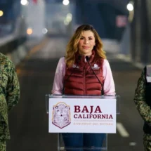 Inauguran Viaducto Elevado de Tijuana y anuncian transporte público para agosto