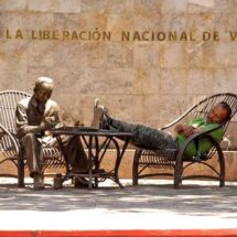 Reportan presencia de estatua de Ho Chi Minh en el Centro de la Ciudad de México