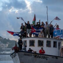 Arriba a La Habana primer barco de flotilla ‘Nuestra América’ con ayuda humanitaria desde México