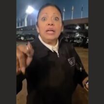 Fiscalía investiga a mujer que agredió a policía en el Estadio Olímpico Universitario