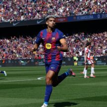 FC Barcelona vence al Rayo Vallecano y consolida el liderato en LaLiga