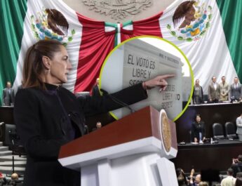 Sheinbaum envía al Congreso reforma electoral para reducir Senado y recortar financiamiento a partidos