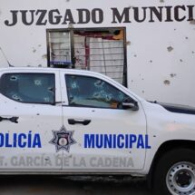 Ataca CJNG comandancia policial y juzgados en Trinidad García de la Cadena, Zacatecas