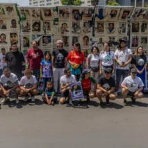 Colectivos de desaparecidos realizan ‘Cascarita contra el Olvido’ en Reforma