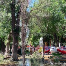 Tromba en Lerdo causa daños y protestas por falta de electricidad en Torreón