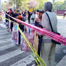 Activistas bloquean Paseo de la Reforma exigiendo regreso de perros del Refugio Franciscano