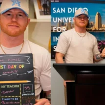 Canelo Álvarez inicia estudios universitarios en Estados Unidos