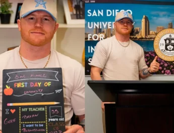 Canelo Álvarez inicia estudios universitarios en Estados Unidos