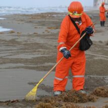 Derrame de hidrocarburos afecta a 25 mil pescadores en Veracruz; ventas de mariscos caen 40% en Semana Santa