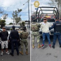 Operativos en la Ciudad de México derivan en detenciones por narcotráfico, robo y retiro de campamentos