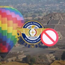 AFAC suspende temporalmente a tres empresas de globos en Teotihuacán por irregularidades