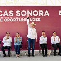 Reporta Durazo resultados de operativos de seguridad y programa de becas en Sonora