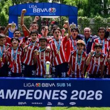 Chivas se corona campeón Sub-14; Santos Laguna cae 4-2 ante Pachuca en Liga MX