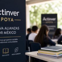 ACTINVER APOYA LANZA CONVOCATORIA 2026 PARA IMPULSAR PROYECTOS SOCIALES EN TODO EL PAÍS