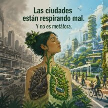 Las ciudades están respirando mal. Y no es metáfora