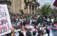 Madres buscadoras protestan en Fan Fest de Guadalajara durante el Mundial 2026
