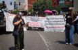 Docentes de la CNTE marchan en Tijuana exigiendo abrogación de la Ley del ISSSTE 2007
