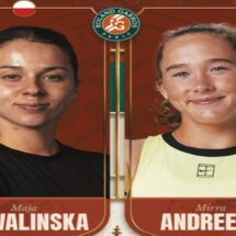 Andreeva y Chwalinska disputarán la final femenina de Roland Garros 2026