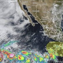 SMN monitorea dos zonas de baja presión con potencial ciclónico en el Pacífico