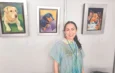 Cristina Martínez inmortaliza el vínculo con las mascotas a través de retratos pintados