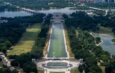 Piscina del Lincoln Memorial se torna verde por algas tras remodelación de 14.2 millones de dólares