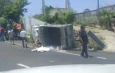 Volcadura de camioneta en Acapulco deja cuatro lesionados