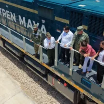 Gobernador de Tabasco destaca papel de la entidad en el Tren Maya de carga junto a Sheinbaum