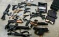 Decomisan cargamento de armas con destino a México