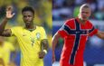 Brasil y Noruega se enfrentan en duelo goleador entre Vinicius y Haaland